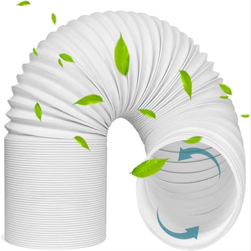 Tubo Aire Acondicionado Portátil, Manguera Aire Acondicionado Portátil, Flexible para Salida de Aire, Extensor Tubo Aire Acondicionado Portátil, Manguera de Escape(Φ15 cm/Longitud 2M)