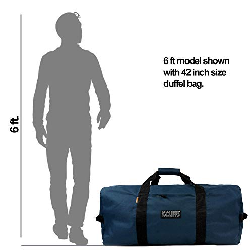 Heavy Duty Cargo Duffel Large Sport Gear Drum Set Equipment Hardware Travel Bag Rooftop Rack Bag 36 Inch Navy Traveling Bags