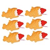 TOYANDONA 6 pièces Modèles Alimentaires Japonais Réalistes Décorations Fausse Nourriture pour Présentation et Photographie Accessoires de Simulation Alimentaire Colorés