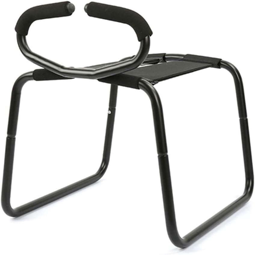 Multifunction Sex Chair Position Enhancer Chair for Position Aids Novelty Toy with Handrail for Couples Portable Bouncing Mount Stool Elastic BDSM Sex Furniture Sex Toy