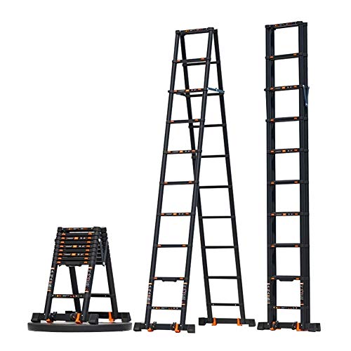 Cotclo Step Stools Stepstools Red Household Step Stool-Folding Ladder Thickening Indoor Herringbone Moving Staircase Telescopic Ladder Step Ladder Multi-Purpose Escalator #TOP11