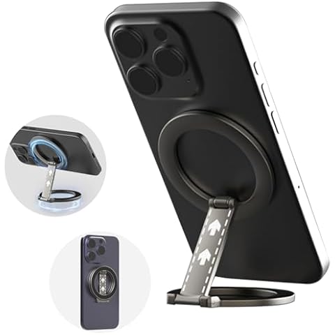 Fofvccv Magnetic Phone Ring Grip Holder Cover
