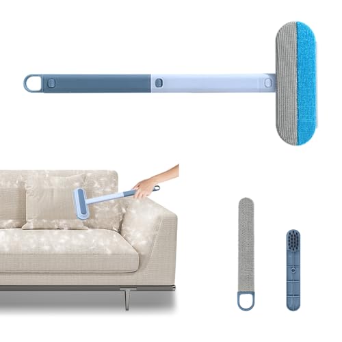 猫の毛取り らくらく抜け毛スティック ペットの毛取り 抜け毛 スティックリムーバー 毛とりブラシ 猫の毛 犬の毛取り 掃除 ペット用モップ 猫毛ブラシ 抜け毛取り 毛玉除去 使用可乾湿両用 通常版43cm