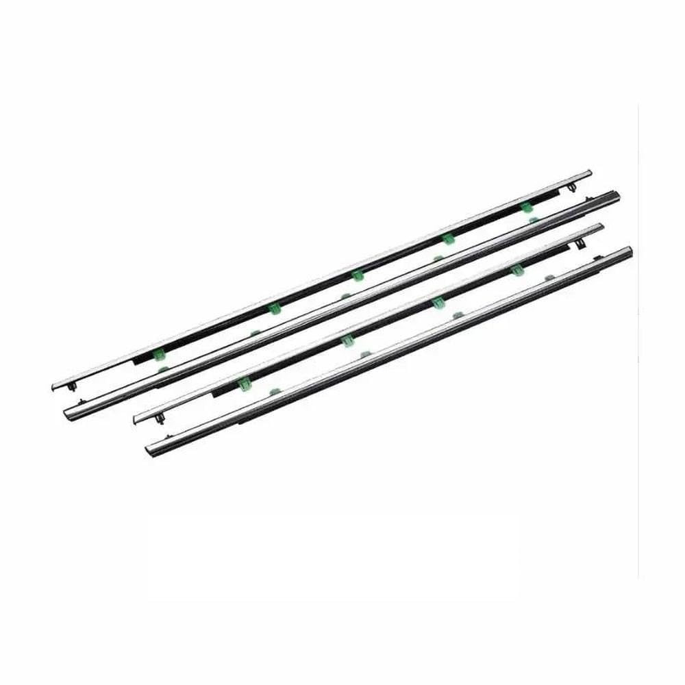 Bgdolpbu Plating 4Pcs Spare Parts For Cr V 3 2007-2011 For Cr-V Mk3 Door Rainproof Weather Weatherstrip Belt(Plating 4Pcs)