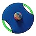 Produktbild LIOOBO Trampolin Paddel und Ballspiel Flying Disk Bounce Spiel Kindergarten Eltern Kinder Spielzeug (Blau)