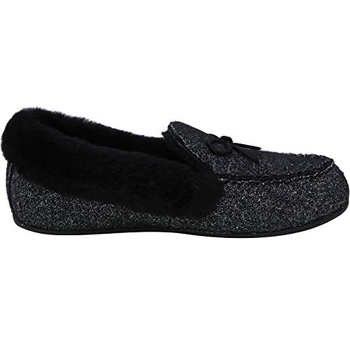 FitFlop Womens Clara Glimmerwool Moccasin Slipper Shoes2