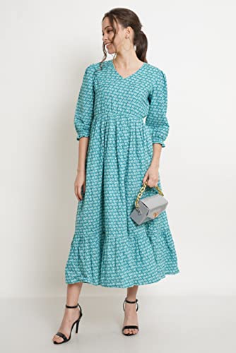 Image of COTLAND Fashions Women Midi Dress
