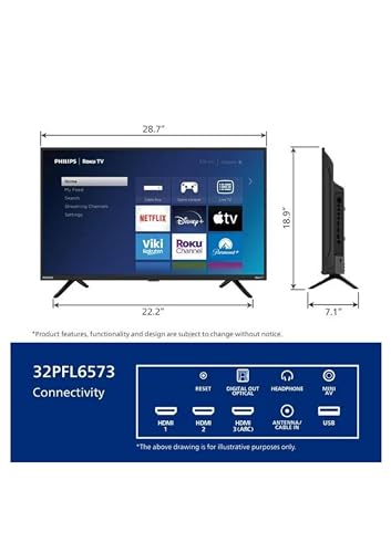 Pantallas, Home Entertainment pantalla vios 32 smart tv Marca PHILIPS (2)