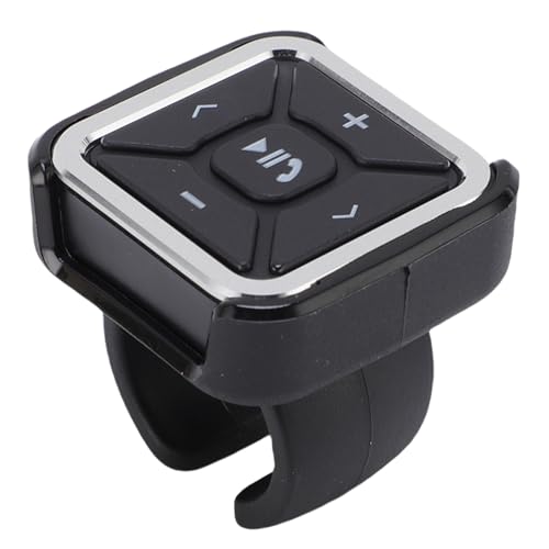 Control del volante de volumen multimedia con Bluetooth 5.0 impermeable para coche 6