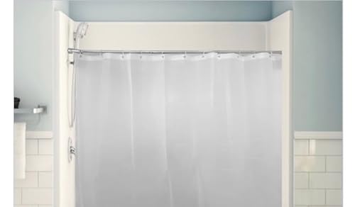 AKTIONAIS Non-Toxic PEVA Standard Size Bathroom Shower Curtain Liner - 72x72 Plastic Shower Curtain Liner with Grommets, 12 Clear Hooks and Discreet Magnets Included! AKTIONAIS Non-Toxic PEVA Standard Size Bathroom Shower Curtain Liner - 72x72 Plastic Shower Curtain Liner with Grommets, 12 Clear Hooks and Discreet Magnets Included!