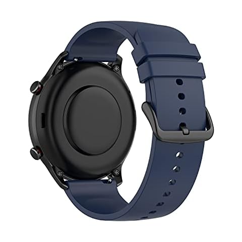 KW Tiggo 22mm Armband für Huami amazfit GTR 2e/ 2,Silikon Ersatzband Verstellbares Weiches Silikonband Cover