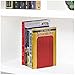 Acrimet Steel Metal Bookends for Shelves, Heavy Duty, for Large Books, 6 7/8