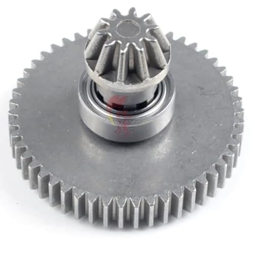 ZDingTech 16401Y Upgrade Metal Spur Gear Assembly Parts for 1/14 1/16 MJX Hyper Go 16401Y H14BM H16BM Spur Gear,MJX Hyper Go H16GT H16DR,16207 16208 16209 16210 14301 14302 14303 14209 14210 Spur Gear