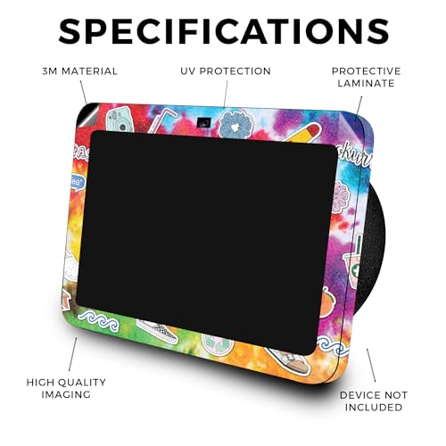 Image of Glossy Glitter Skin Compatible with Amazon Echo Show 8 (3rd Gen, 2023) - VSCO4 - Premium 3M Vinyl Protective Wrap Decal Cover - Easy to Apply | Crafted in The USA by MightySkins