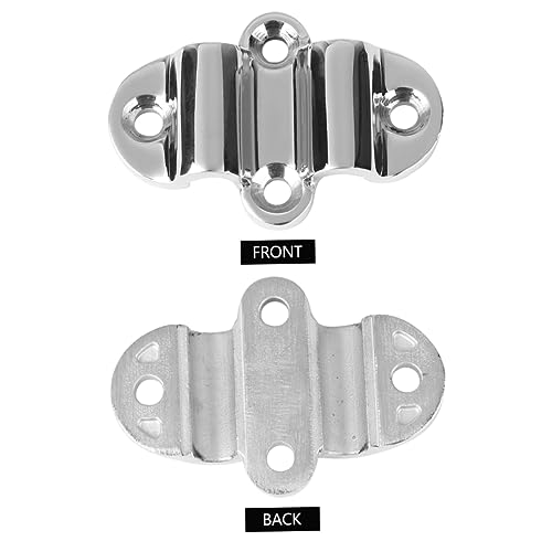 Anillo en D resistente de acero inoxidable con soporte de carga marina 4