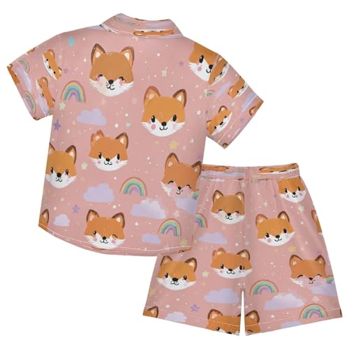 Image of Boccsty Ice Cream Drip Boy Summer Shorts Sets Hawaiian Toddler Boys T-Shirt & Pants 2 Pcs 3T-10T