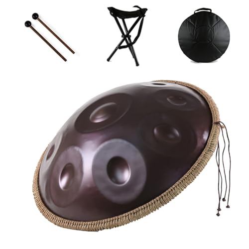 Handpan de Acero Morado 10 Notas D Minor 22 Pulgadas miniatura 1