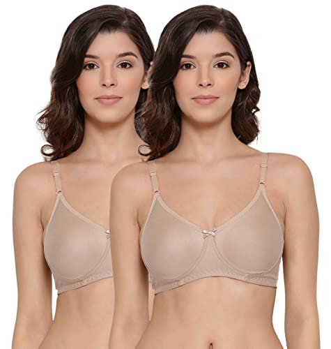 Image of Lyra Women's Cotton Non Padded Wire Free T Shirt Bra
