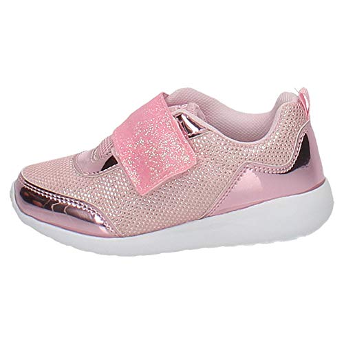 CONGUITOS JV129216 Deportivos con Luces NIÑA Deportivos Rosa 35