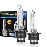 xenon philips d2s 35w 85122 Hervorragende Helligkeit: Die D2S-HID-Leuchtmittel verfügen über eine 8000 K eisblaue Leuchtkraft von 60 % als die Original-HID-Glühbirne.