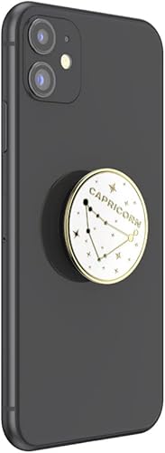 Miniatura 5 de PopSockets - Agarre para teléfono con soporte expansible, signo del zodiaco - Capricornio