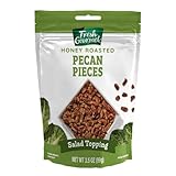 Fresh Gourmet Pecan Pieces, Honey Roasted, 3.5 Ounce