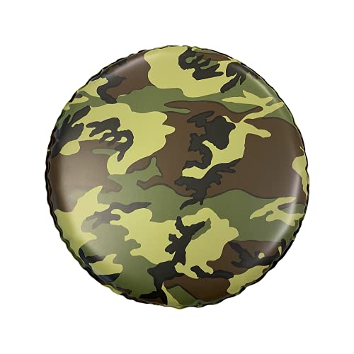 Camouflage, Circle Seat Cushion