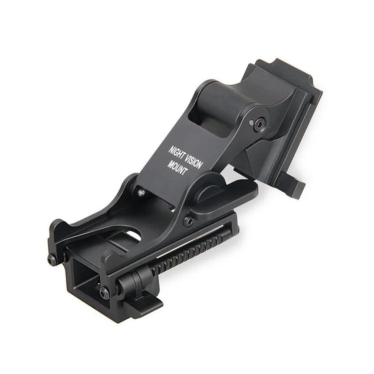 Rhino Mount Helmet Adapter Full Metal NVG Mount for PVS 14 Night Vision Goggles Mortise and Tenon Joint Structure