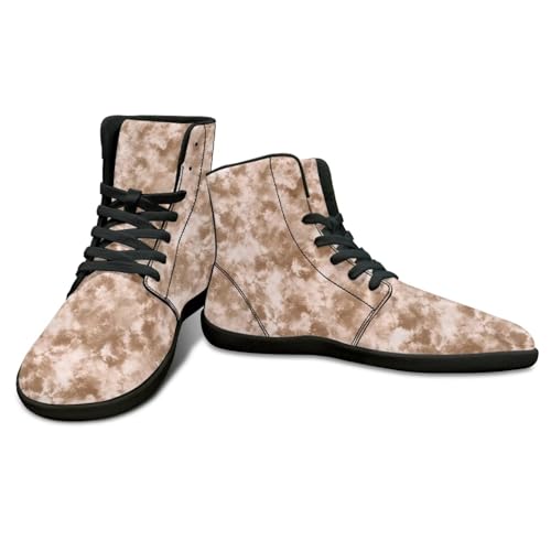 Binienty Women Men High Top Minimalist Barefoot Shoes Zero Drop Sole Outdoor Ankle Boot Shoes3