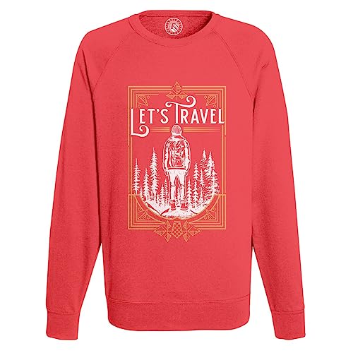Sweat Shirt Homme Let's Travel le pull confortable contre le froid pour voyageur et backpacker