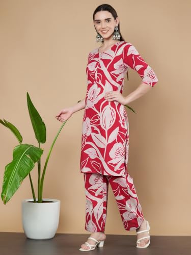 Image of COTLAND Fashions Kurta and Pant /Palazzo Set for Women