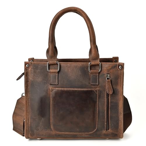 Bolso Tote de Cuero para Mujer con Correa Ajustable miniatura 5