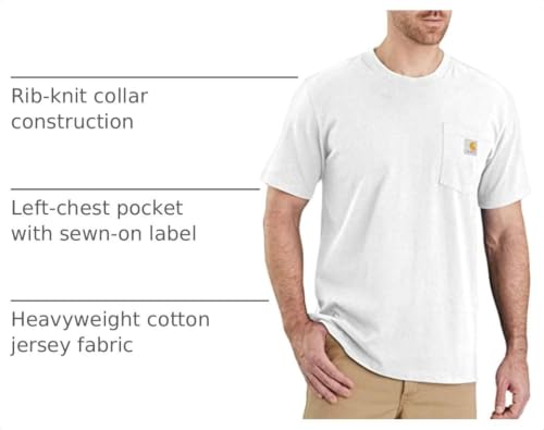Image of Carhartt Men's 103296 Relaxed Fit Workwear Pocket T-Shirt