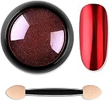 Nail Gilter 1 Box Nail Mirror Glitter Powder Metallic Nail Dust Powder Metal Effect Glitter Gold Sil