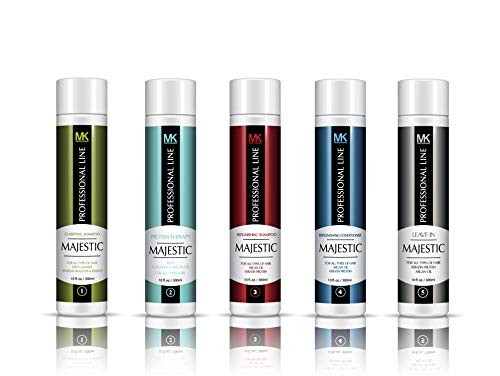 Majestic Hair Protein Therapy 300ml (10oz) - Formaldehyde Free - Complete KIT