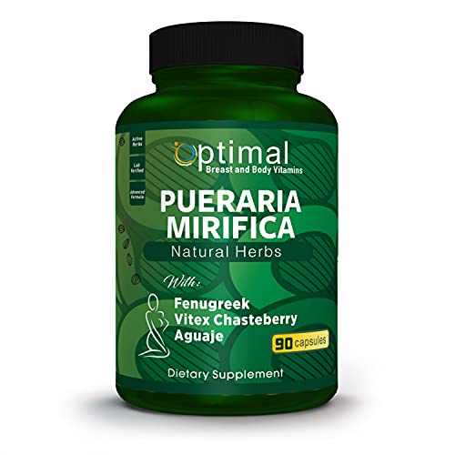 Pueraria Mirifica with Fenugreek, Vitex Chasteberry and Aguaje- Natural Herbal Supplement - 90 Capsules