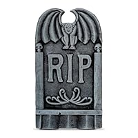 viving - Grabstein-Wasserspeier, Größe 30 x 2,2 x 32,5 cm, Mehrfarbig (1)