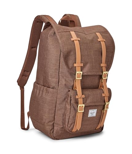 Image of Herschel Supply Co. Unisex, Little America Backpack, Potting Soil Crosshatch, One Size