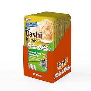 Inaba Dashi Delights Karma dla Kotów 12 Saszetek