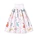 Daoope 3 PCS Bambino Bambini Riutilizzabile Gonna per Pannolini Impermeabile, Comodo Pannolino Gonna 2 in 1 Pannolini di Stoffa per Bambini