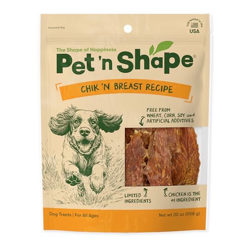 Pet n Shape Chik n Breast Jerky Dog Treats - 2 Pound