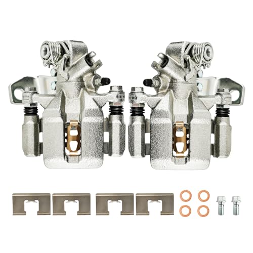 Image of PHILTOP Rear Brake Caliper 19-B3298, 19-B3299 Compatible with 2006-2015 Honda Civic, 2013-2018 Acura ILX