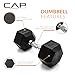 CAP Barbell 30 LB Coated Hex Dumbbell Weight, New Edition