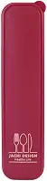 Porta Talheres Portatil Linha Joy Jacki Design - Vinho