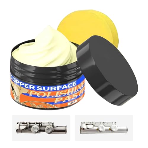 Crema de pulido de metal, cremas de eliminación de óxido para instrumentos musicales de latón de 30...