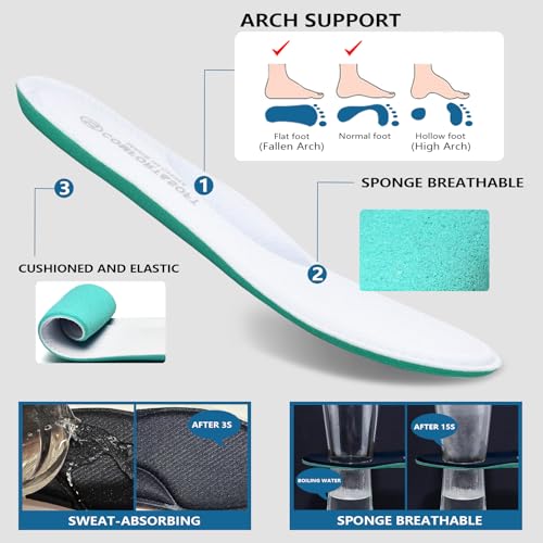 Image of Buyrew Loafers for Women - Comfortable Mesh Knit Slip On Walking Shoes with Arch Support - Dressy Business Casual Work Flats for Standing All Day - Lightweight Breathable Penny Loafers