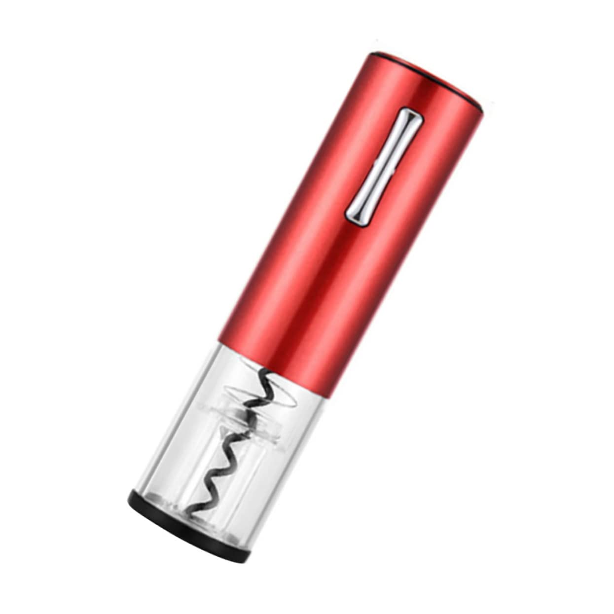 MAGICLULU 1Pc Electric Wine Opener Tool Aluminum Wine Bottle Opener for Home Bar Parties Lightweight with Transparent Window for Easy Use No Battery Included