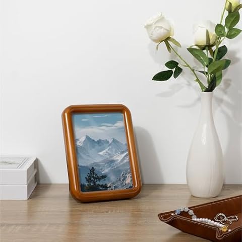 Navaris Cadre Photo Bois Brut 16x21 Cover