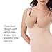 SPANXsculpt OnCore Open-Bust Mid-Thigh Bodysuit - Powerful Compression Body Shaper - Comfortable Shapewear - Adjustable Straps - Soft Nude - Small