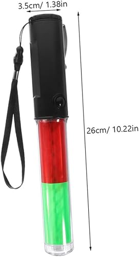 Miniatura 2 de HEALLILY 2 varitas de tráfico LED intermitentes para conciertos, evacuaciones de emergencia y dirección nocturna, iluminación de seguridad